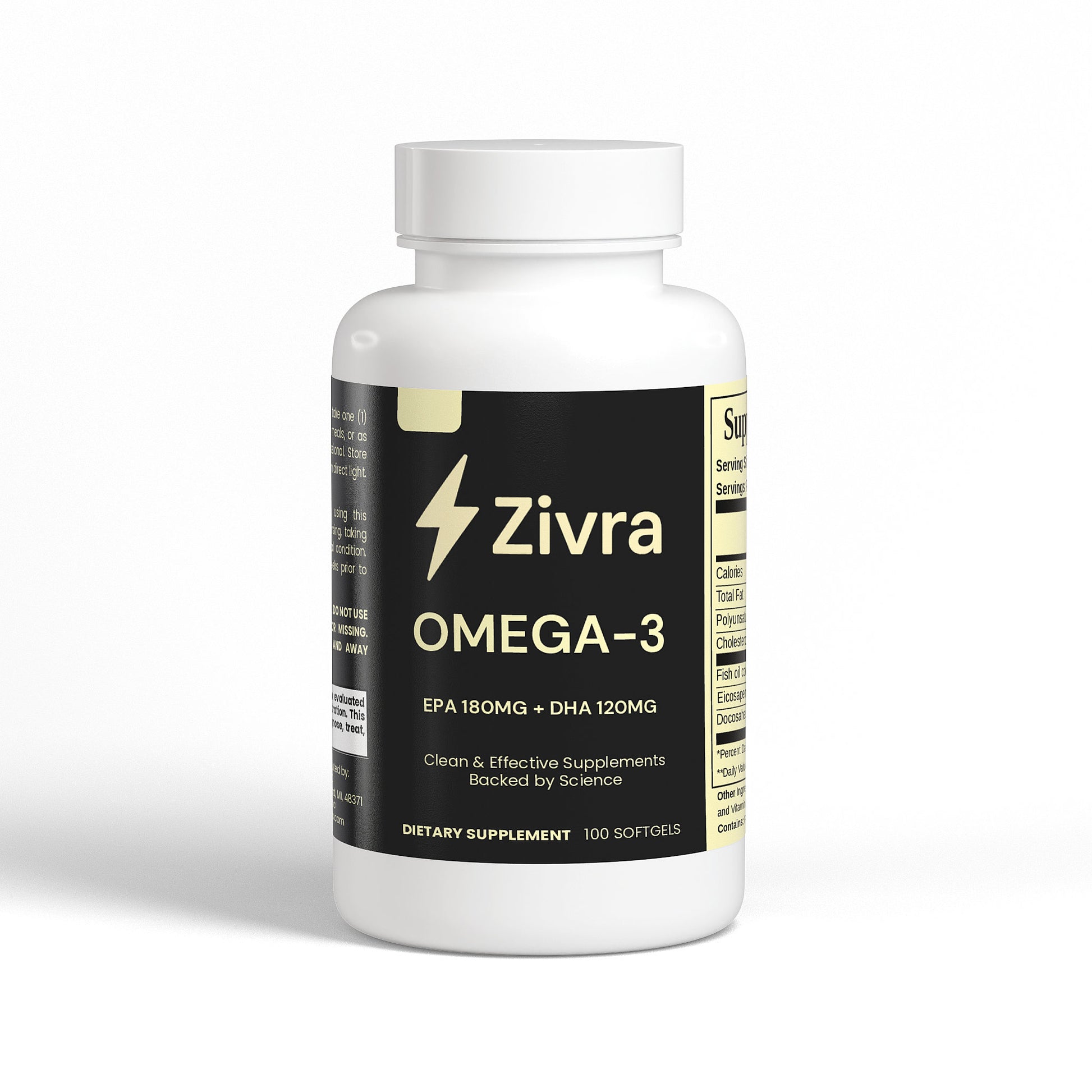 Zivra Omega 3 Fish Oil Main Render